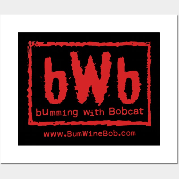 bWb Classic Red Wall Art by Bumming with Bobcat